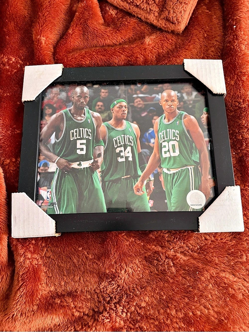 NBA Boston Celtics Big Three Framed Photo Framed Basketball